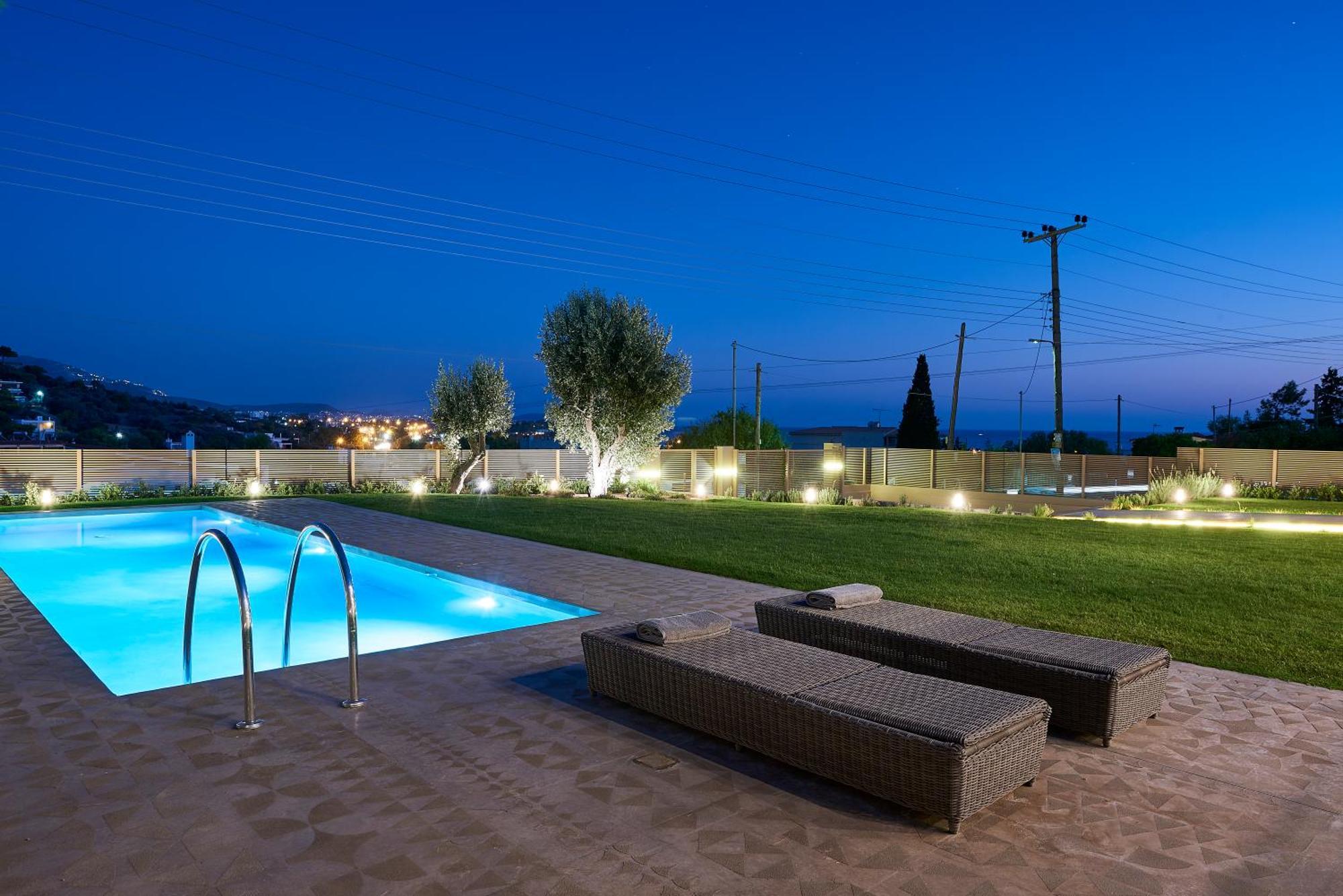 Elaia Luxury Suites Lagonisi Exterior photo